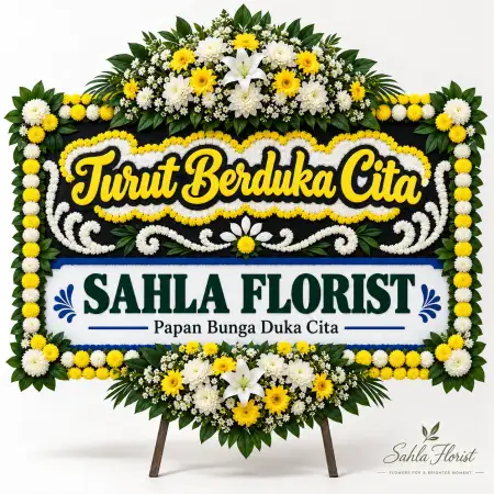 Papan Bunga Duka Kedopok